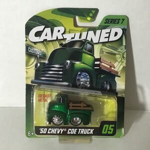 CarTuned Series 7 1950 Chevy COE Truck 05 Green Diecast Metal MGA Entertainment